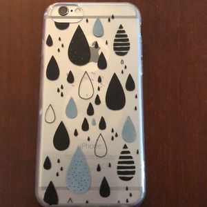 Clear raindrop iPhone 6/6a case